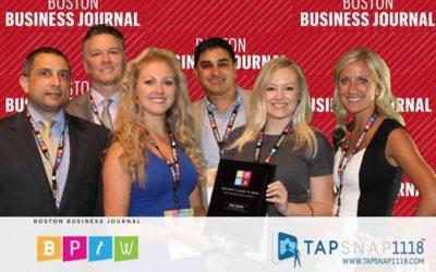 Aqueduct Technologies Inc. Recognized as the Best Place to Work by the Boston Business Journal
