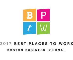 Aqueduct Technologies Inc. Recognized as the #5 Best Place to Work in 2017 by Boston Business Journal