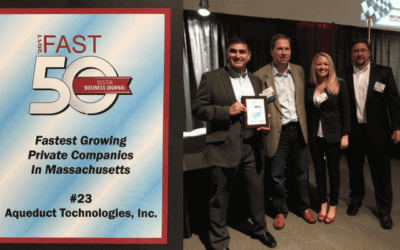 Aqueduct Technologies Named to Boston Business Journal’s Fast 50