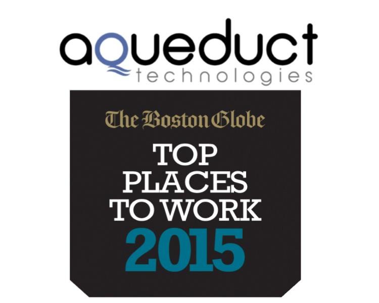 aqueduct technologies boston globe top places to work