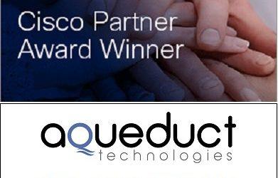 Aqueduct Technologies receives Cisco’s “2014 Customer Satisfaction Award”.