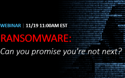 Ransomware: Can you promise you’re not next?